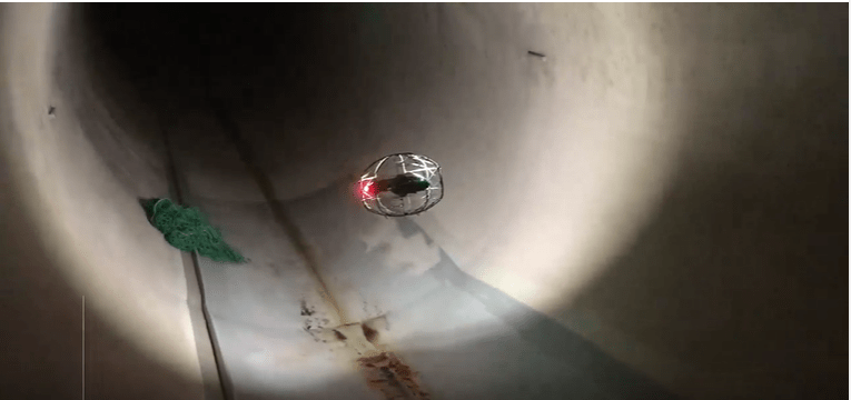 Le drone de Flybotix réalise une première mondiale pour les inspections indoor !