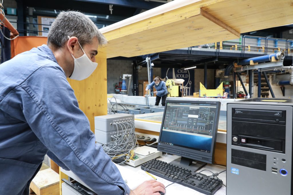 Une future centrale hydroélectrique testée à l'EPFL